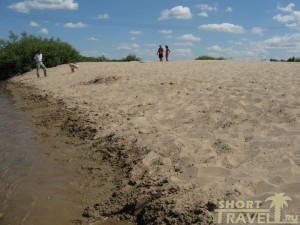Мягкий песок Донского пляжа