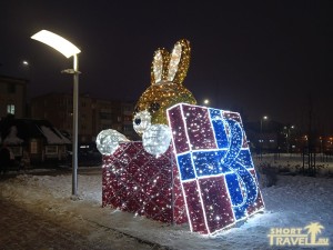 Зайка в коробке